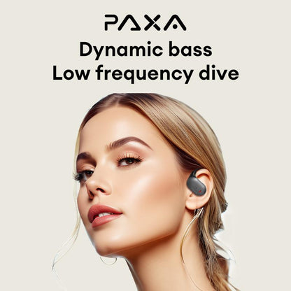 PAXA KC-10 with 169-Language Translation Feature – Wireless Bluetooth Headset 6.0 OWS Waterproof Sport Headsets Noise Reduction Headphones with Mic Earbuds Audio Electronic