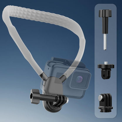 POV Neck Phone Holder - Compatible with All Smartphone Accessories, Black Phone Holder, Pov/Vlog Hands-Free Design