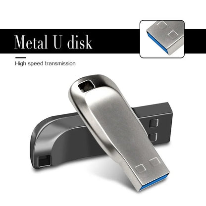 High-Speed USB Flash Drive 128GB 64GB 32GB 16GB USB 3.0 Pendrive Memory Stick for Data Storage and Transfer