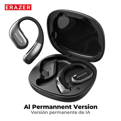 ERAZER X11 AI Translation Earbuds with APP Support 134 Languages Real Time Translate OWS Open-Ear Headphones Wireless Bluetooth 5.4 Earbuds with HD Mic Waterproof Earphones Gaming with Low Latency
