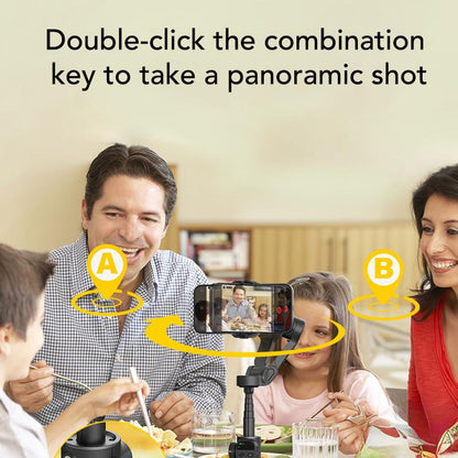 AOCHUAN Gimbal Stabilizer for Iphone, 3-Axis Smartphone Gimbal Built in 7.8' Extension Rod, Portable Gimbal Stabilizer W/Oled Display for Iphone/Android, Perfect for Tiktok Youtube Vlogging-Smart X2-2