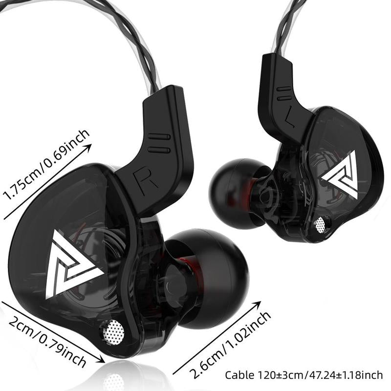 AK6 Wired Earphone, In-Ear Design Earphone with Microphone, Hifi Heavy Bass Noice Cancelling Earphone for Esports Game Live Streaming, Wired Headset