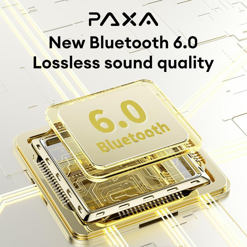 PAXA KC-10 with 169-Language Translation Feature – Wireless Bluetooth Headset 6.0 OWS Waterproof Sport Headsets Noise Reduction Headphones with Mic Earbuds Audio Electronic