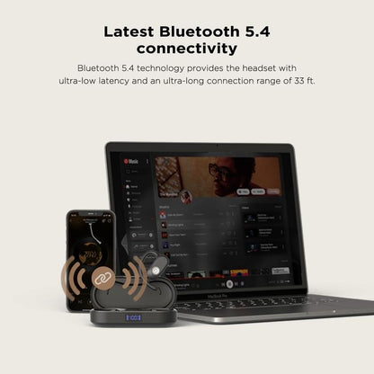 Wireless Bone Conduction Translation Earbuds with APP Support 134 Languages Translate, Intelligent Translator with Virtual Assistant, Bluetooth 5.4